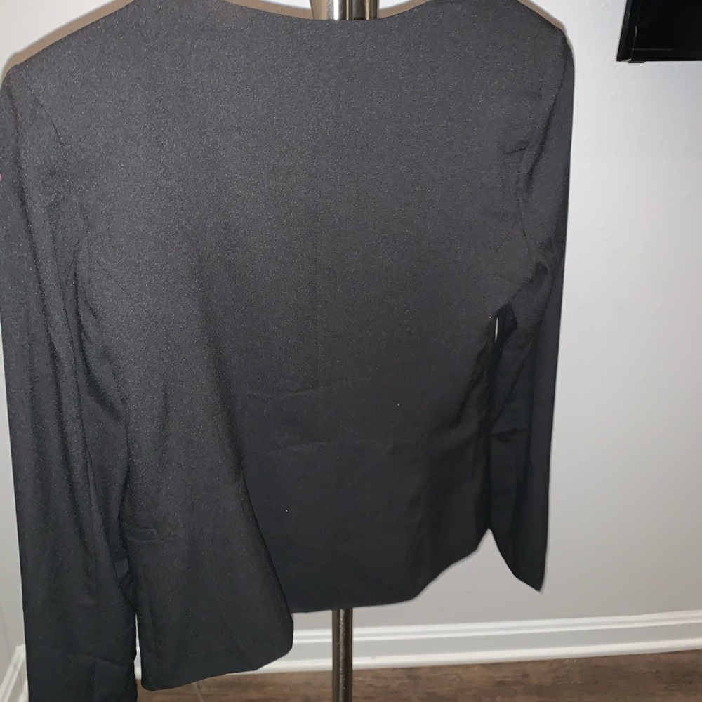 Black business casual blazer